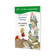 Pia kommt in die Schule. Pia's starting school