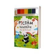 Pictam cu degetelele. Pui de animale
