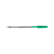 Pix transparent cu mina interschimbabila, varf 0. 7mm, Q-Connect - verde
