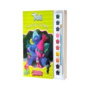 Trolii. Sa pictam cu Poppy. Carte de colorat cu pensula si acuarele