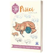 Desen in 10 pasi. Pisici