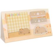 Notite adezive Strigo Capybara peach pastel
