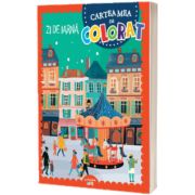 Zi de iarna. Cartea mea de colorat