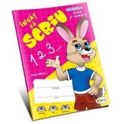 Invat sa scriu cifre si numere. Nivel 1