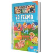La ferma. Carte cu autocolante senzoriale
