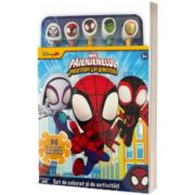 Marvel. Paienjenelul si prietenii lui uimitori. Set de colorat si de activitati