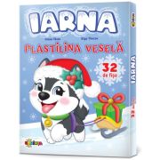 Plastilina vesela. Iarna (32 fise)
