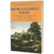 Poezii. Suvenire si impresii. Meditatii si elegii. Epistole si satire. Fabule