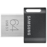 Stick de memorie Samsung FIT Plus MUF-64AB/APC, USB 3.1, 64GB, 300MB/s, negru