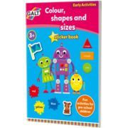 Carte cu Abtibilduri Culori, Forme si Marimi