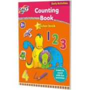 Carte cu Abtibilduri Invatam sa Numaram