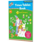 Carte cu Activitati si Abtibilduri - Tabla Inmultirii