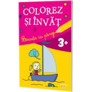 Colorez si invat. Barcuta cu panze (3+)