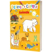 Desenez si colorez. Animale