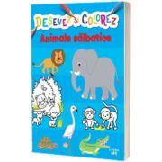 Desenez si colorez. Animale salbatice
