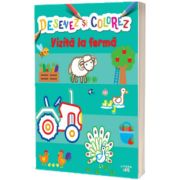 Desenez si colorez. Vizita la ferma