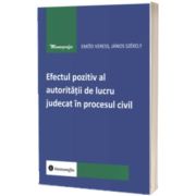 Efectul pozitiv al autoritatii de lucru judecat in procesul civil