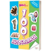 Masha si Ursul. 100 de autocolante. Activitati distractive