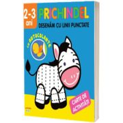 Prichindel. Desenam cu linii punctate. Carte de activitati cu autocolante (2-3 ani)