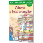 Prima mea lectura. Printesa si bobul de mazare. Carte cu majuscule (Nivelul 2)
