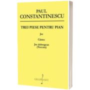 Trei piese pentru pian. Joc, Cantec, Joc Dobrogean