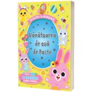 Activitati cu autocolante. Vanatoarea de oua de Paste