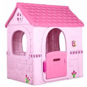 Casuta de joaca pentru copii, roz