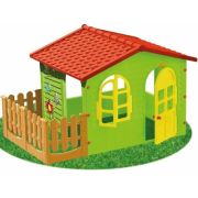 Casuta pentru copii, MochToys, Garden House mare cu gardut