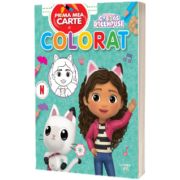 Gabbys Dollhouse. Prima mea carte de colorat