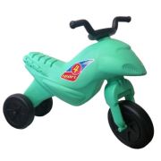 Motocicleta copii cu trei roti fara pedale mic culoarea turcoaz