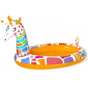 Piscina copii BestWay Gonflabila Girafa, 266 x 157 x 127 cm