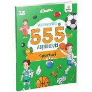 Activitati cu 555 de abtibilduri - sporturi