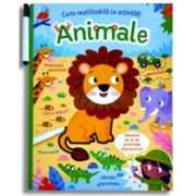 Animale. Carte reutilizabila cu activitati