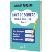 Caiet de scriere. Litere de mana