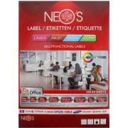 Etichete autoadezive A4 33/coala 70×25 mm