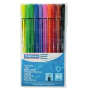 Fine liner, varf fetru 0.4mm, D-Fine - 10 culori/set