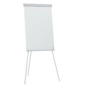 Flipchart NOBO Essentials, otel lacuit, trepied, magnetic, alb