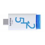 Memory stick USB-C 3.2 - 512GB PHILIPS Ocean Blue
