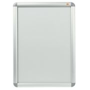 Rama pentru perete NOBO, aluminiu, cu clip, A2, gri