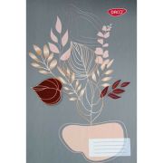 Registru A4 96 file, model floral, abstract, gri RG496DR