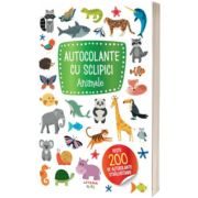 Autocolante cu sclipici. Animale