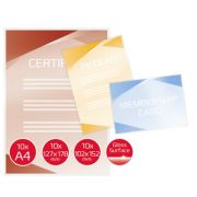 Folie laminare la cald, set creativ, 125 microni, 30 buc/set