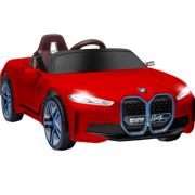 Masina electrica BMW i4 rosu
