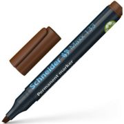 Permanent marker Maxx 133, varf tesit 1+4mm - maro