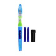 Stilou Strigo cerneala cu stergere + 2 rezerve + dispozitiv curatare, in blister, Cosmos