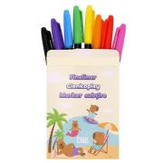 Strigo set 8 finelinere colorate, seria Capybara