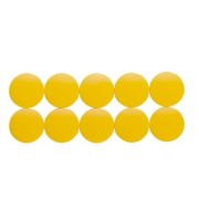 Magneti forma rotunda, D24mm, 0.60 kg forta, 10 buc/set, MAUL Solid - galben