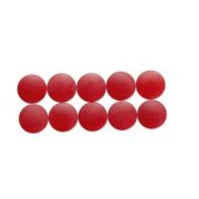Magneti forma rotunda, D24mm, 0.60 kg forta, 10 buc/set, MAUL Solid - rosu