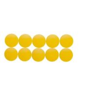 Magneti forma rotunda, D38mm, 2. 50 kg forta, 10 buc/set, galben