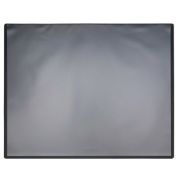 Mapa birou 53 x 60 cm, Q - Connect - neagra cu folie transparenta